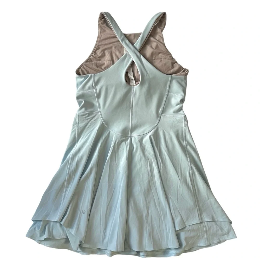 Lululemon Court Crush Tennis Dress - Powder Blue SZ 10